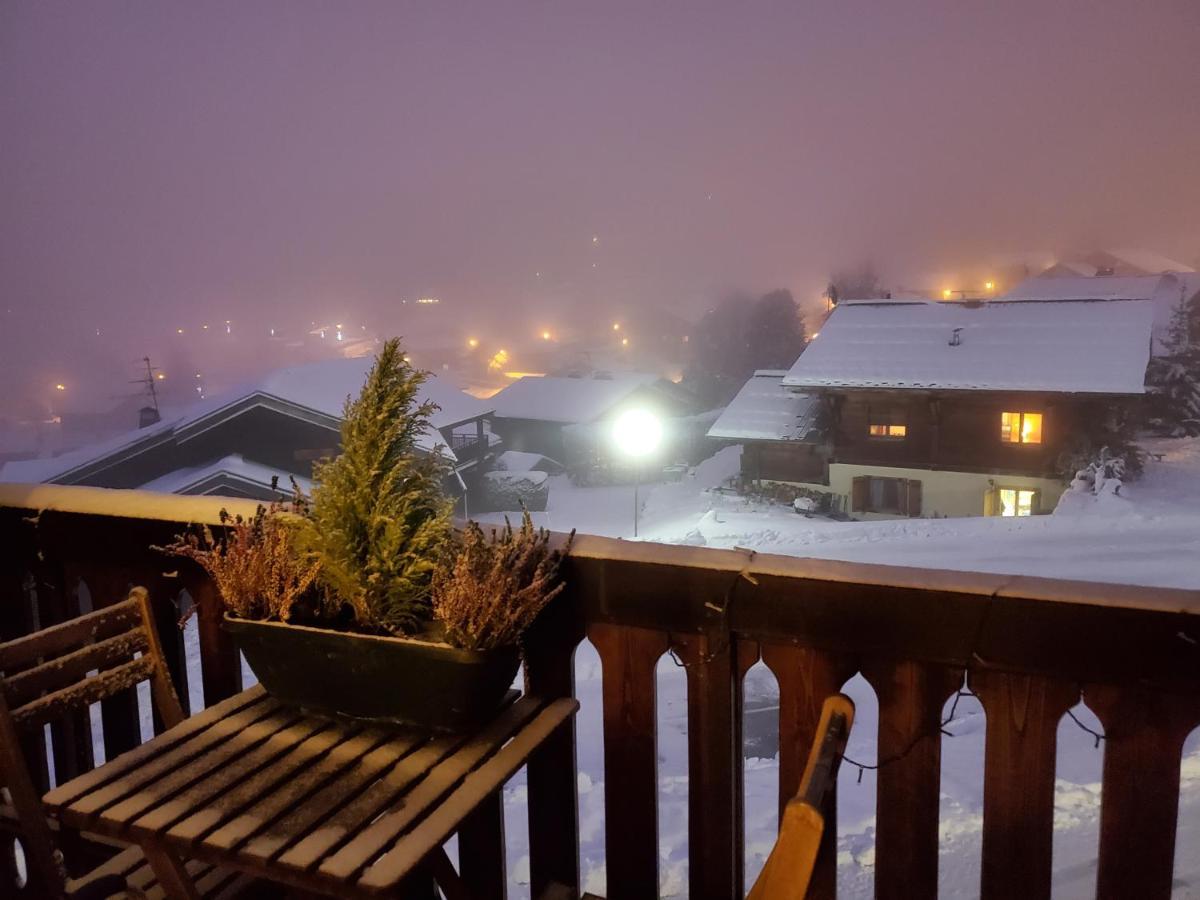 Studio Avec Petit Balcon Et Cheminee - Grand Massif Les Carroz-d'Araches Exterior foto