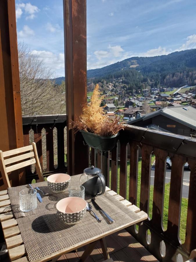 Studio Avec Petit Balcon Et Cheminee - Grand Massif Les Carroz-d'Araches Exterior foto